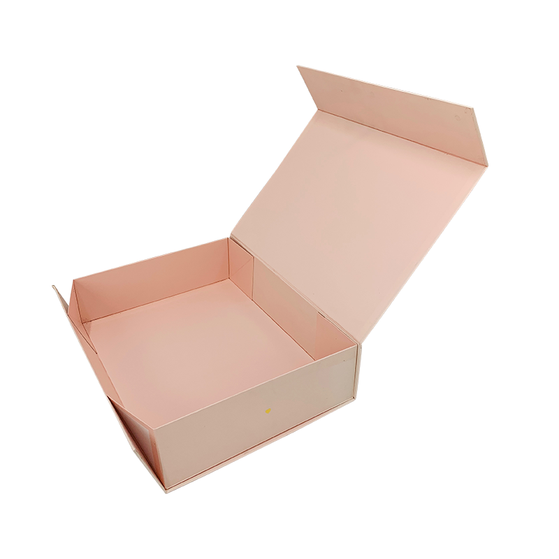 Roze Elegant Gift Box Collapsible Style Custom Box voor kleding